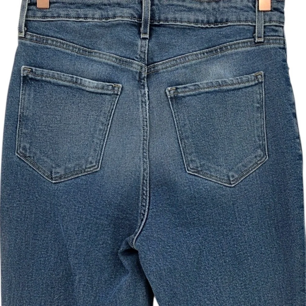 Old Navy Womens 8 Higher High Rise Flare Jeans in Clover NWT - Picture 6 of 16